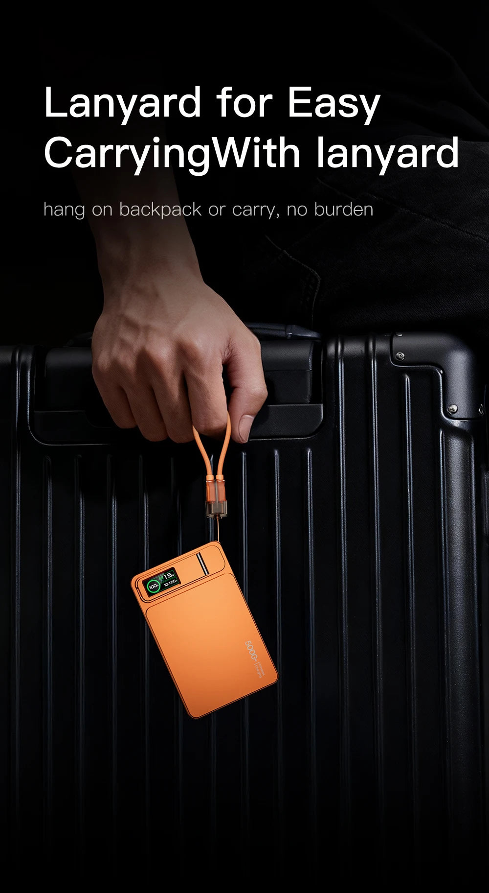 Batterie Externe Magnétique Sans Fil 20W 10000mAh - Charge Rapide