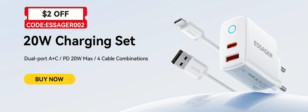 Batterie Externe Magnétique Sans Fil 20W 5000mAh - Compatible MagSafe