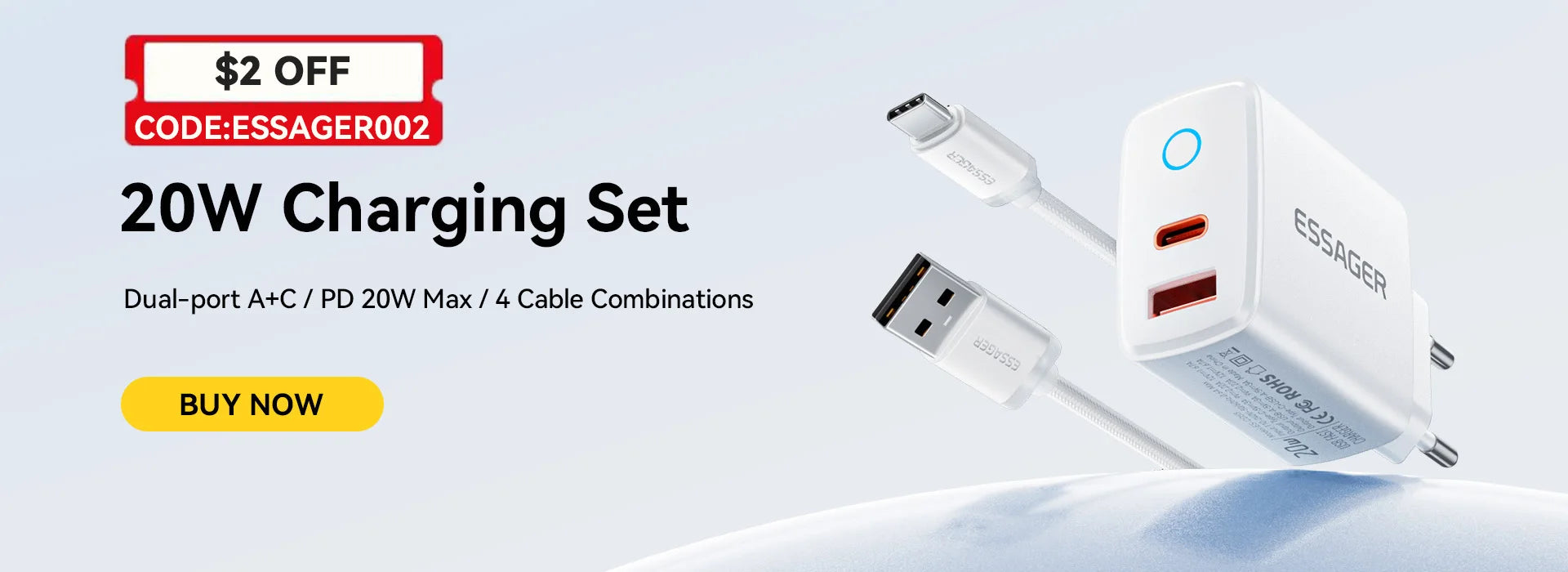 Batterie Externe Magnétique Sans Fil 20W 5000mAh - Compatible MagSafe