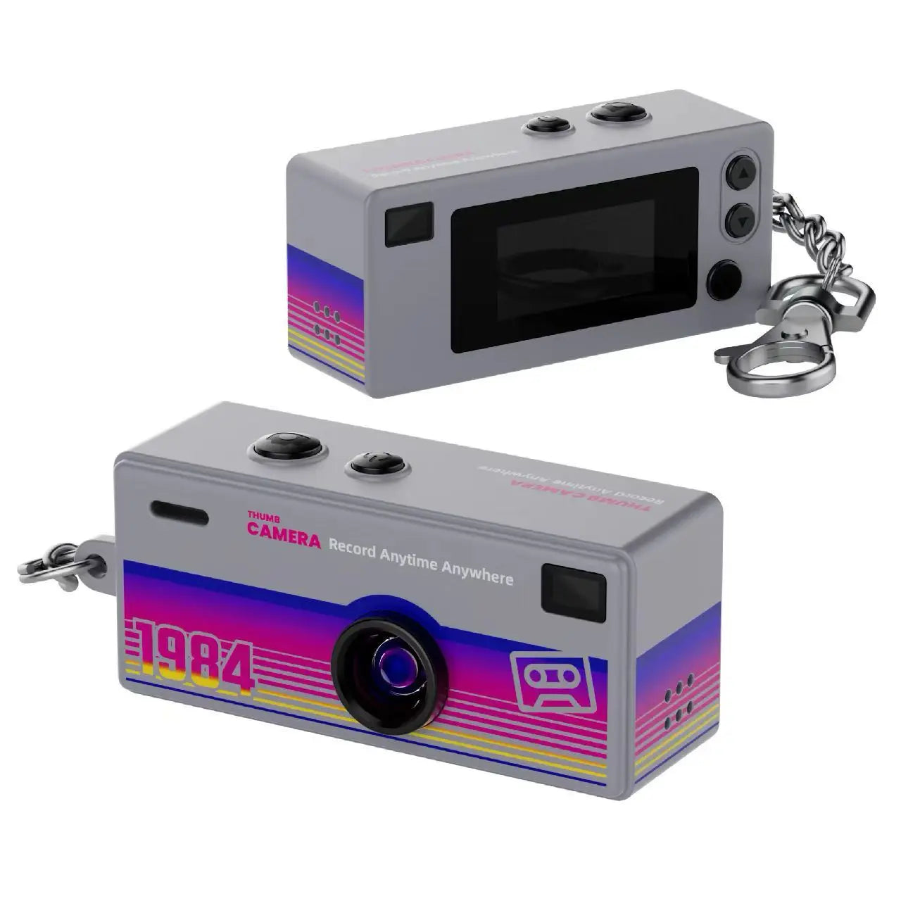 Mini Caméra Rétro 1080P - Ultra-Compacte Design Vintage