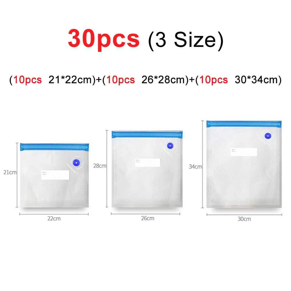 Machine Sous-Vide Électrique Rechargeable + Sacs BPA Free