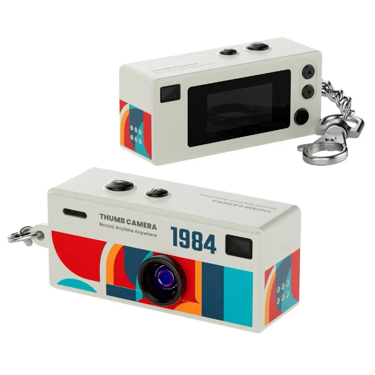 Mini Caméra Rétro 1080P - Ultra-Compacte Design Vintage