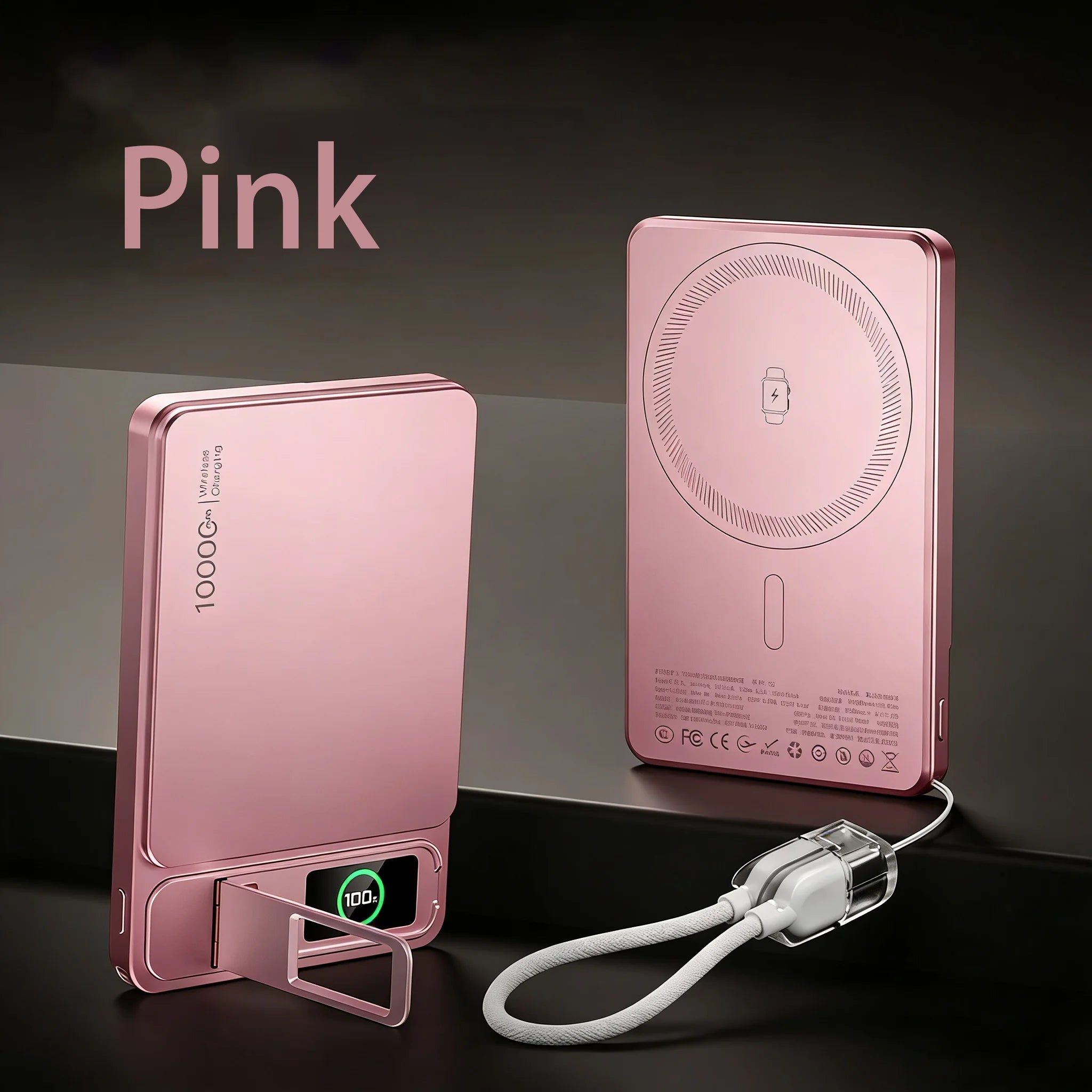 Batterie Externe Magnétique Sans Fil 20W 10000mAh - Charge Rapide