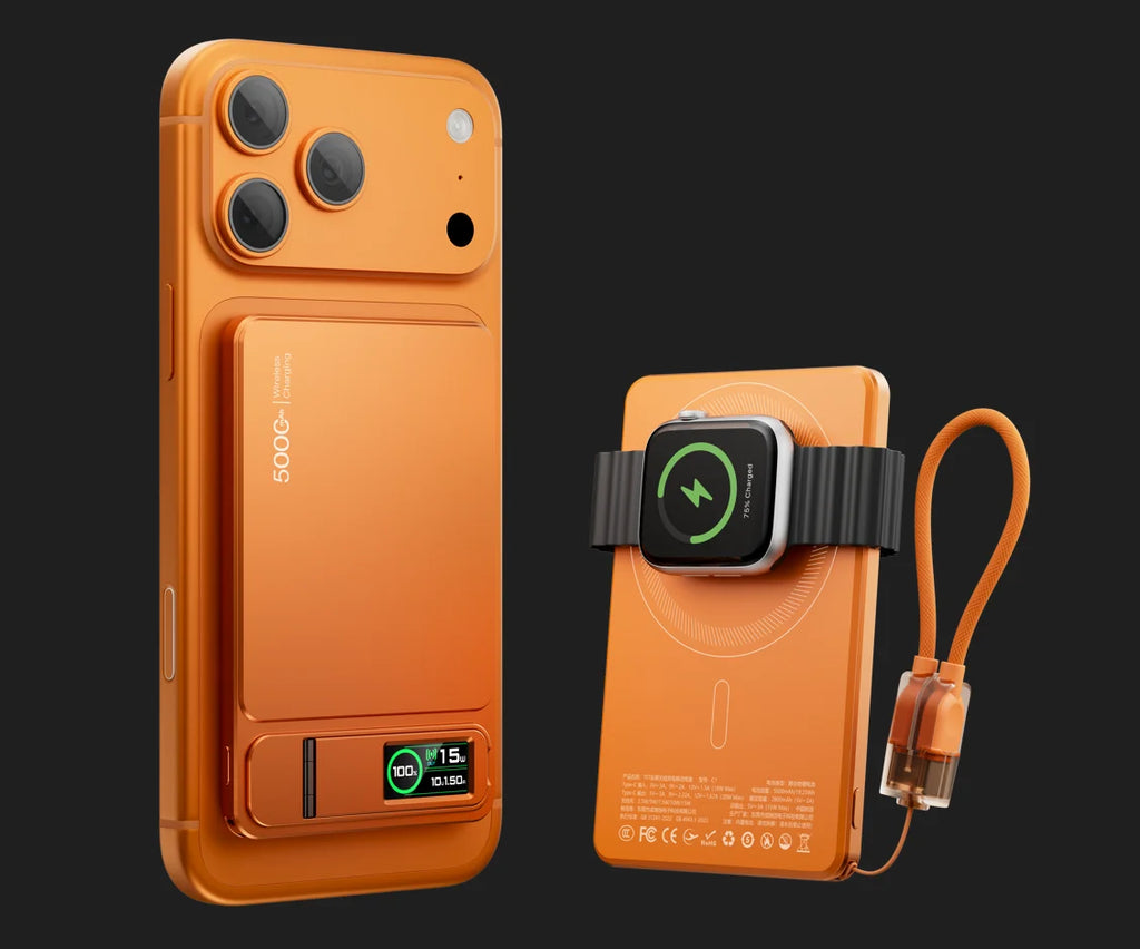 Batterie Externe Magnétique Sans Fil 20W 10000mAh - Charge Rapide