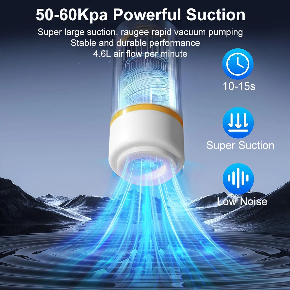 Machine Sous-Vide Électrique Rechargeable + Sacs BPA Free