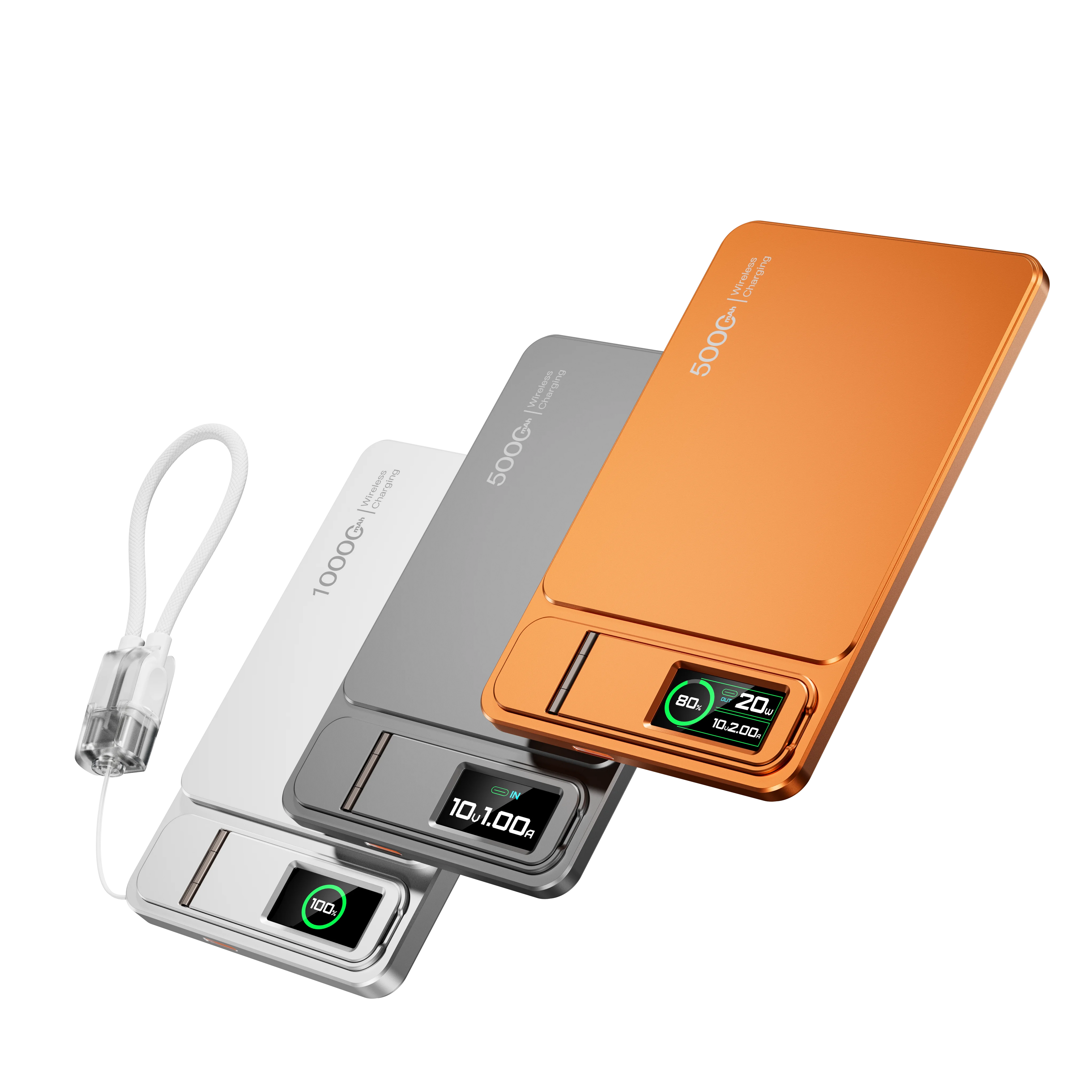 Batterie Externe Magnétique Sans Fil 20W 10000mAh - Charge Rapide
