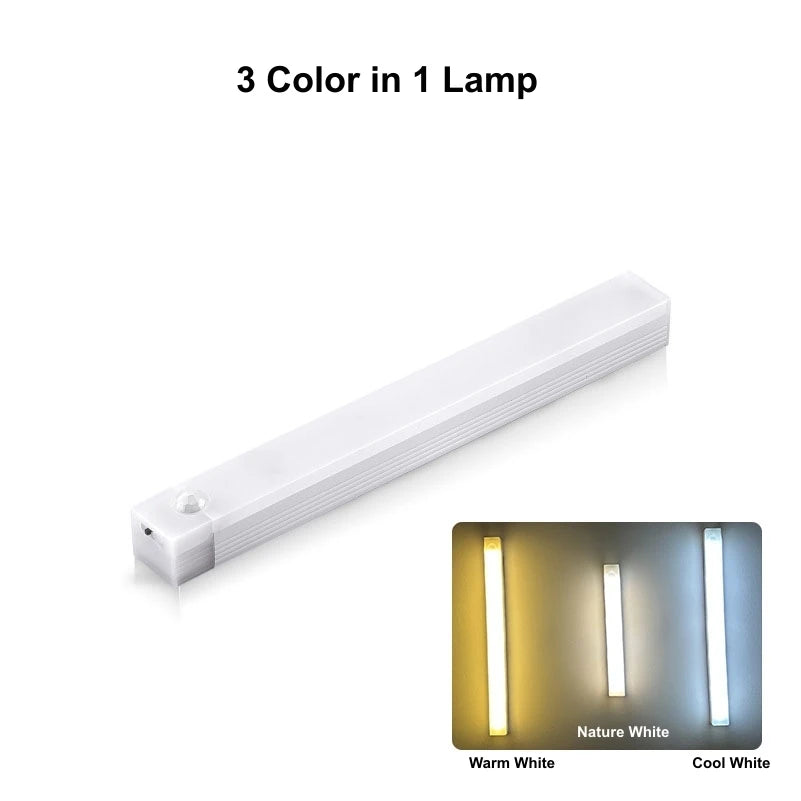 Lampe LED Détecteur de Mouvement Sans Fil Rechargeable USB