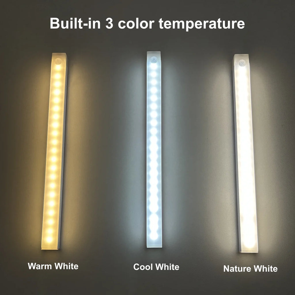 Lampe LED Détecteur de Mouvement Sans Fil Rechargeable USB