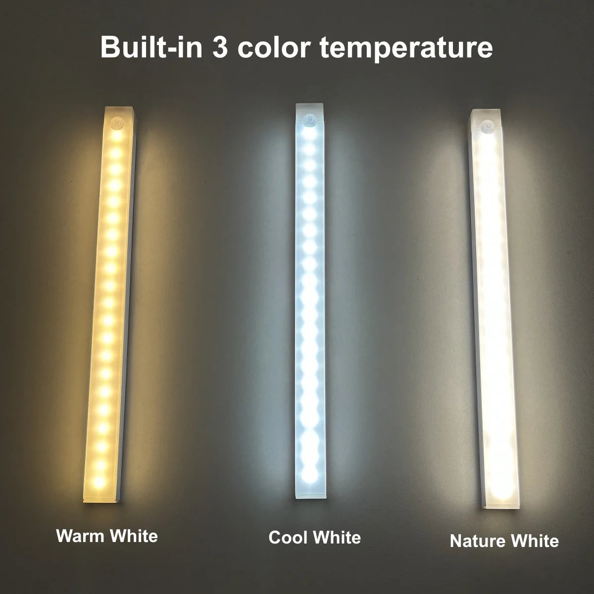 Lampe LED Détecteur de Mouvement Sans Fil Rechargeable USB